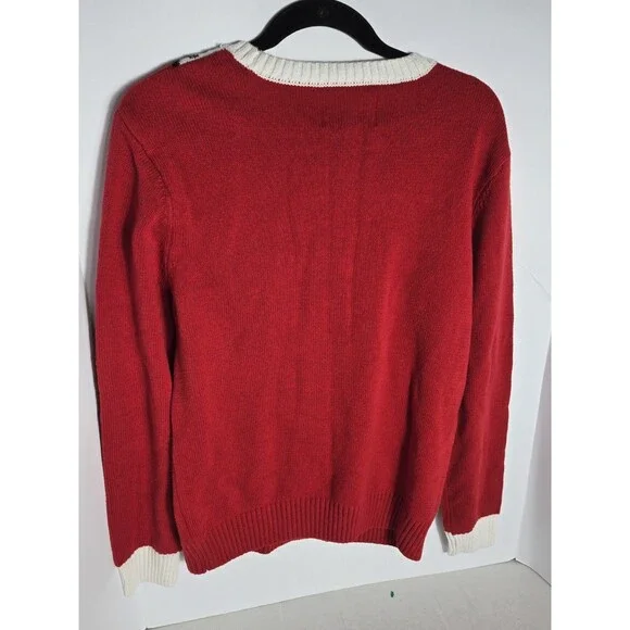 Ugly Christmas Sweater Brand Medium Santa Suit Size Small - Picture 4 of 6